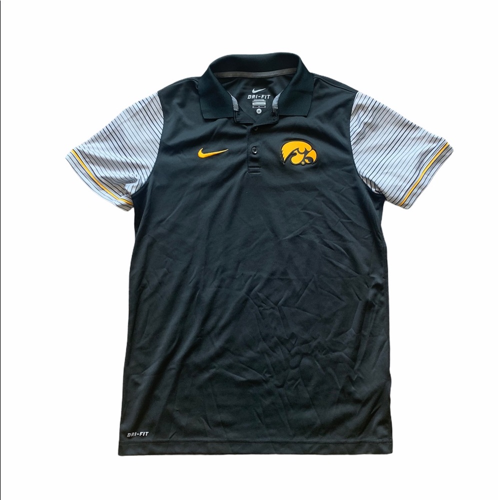 Men’s M Nike Iowa Hawkeyes Polo